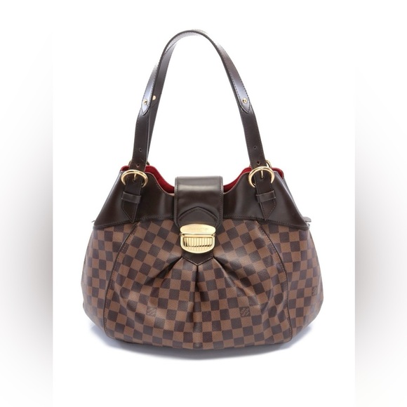 Louis Vuitton Handbags - Louis Vuitton Sistina MM Damier Ebene Like New with Dustbag